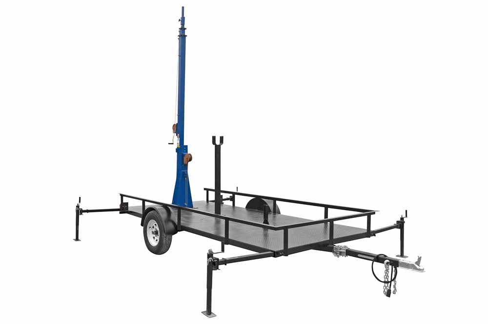 12′ to 30′ Mobile Communication Tower w/ Trailer